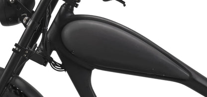 Elektrische fatbike Qivelo Cafe Cruiser zwart – krachtig cruiser design
