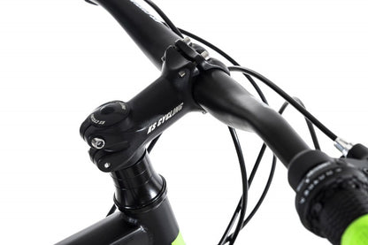 Qivelo Catappa 29 Mountainbike – Herenfiets | 21 Versnellingen, Verende Voorvork – Zwart/Groen