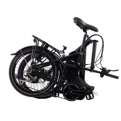 Elektrische vouwfiets 20 inch compact opgevouwen voor transport