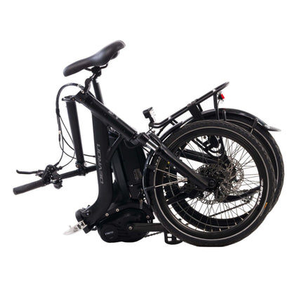 Elektrische vouwfiets 20 inch compact opgevouwen voor transport