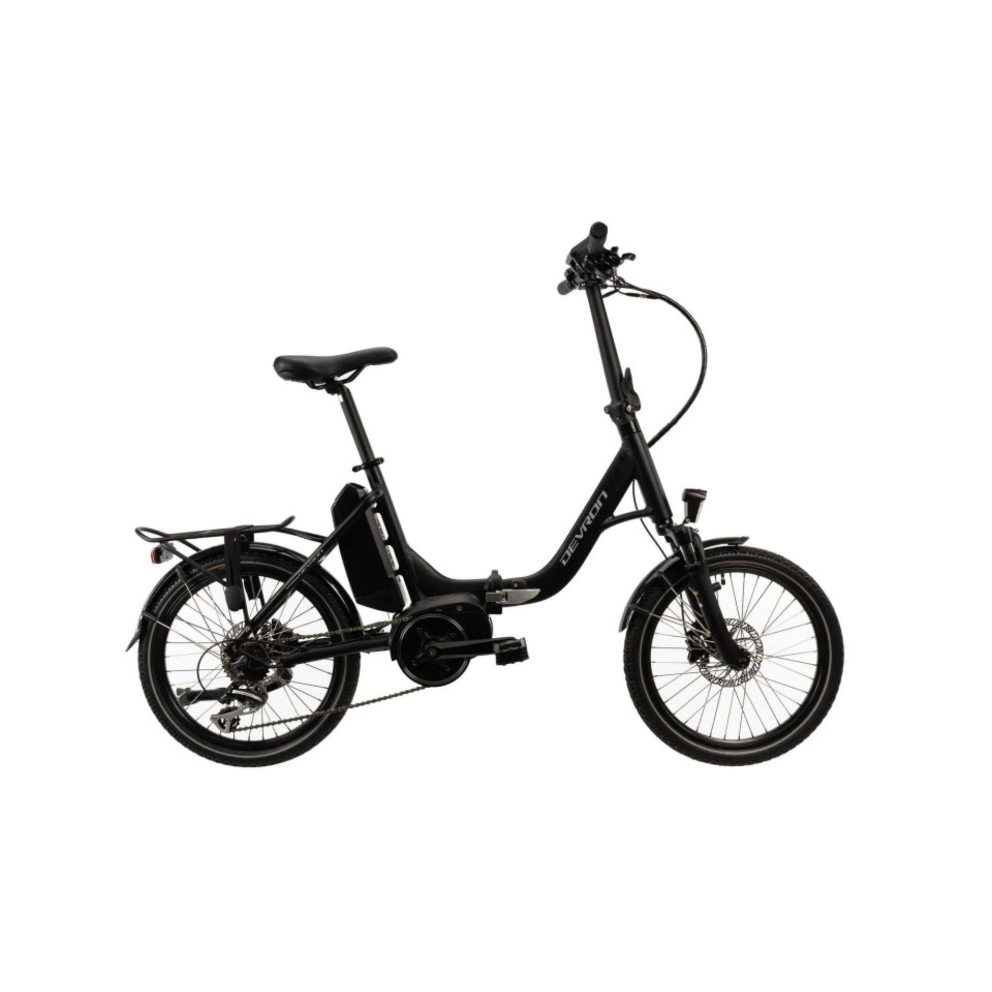 Elektrische vouwfiets 20 inch compact opgevouwen voor transport