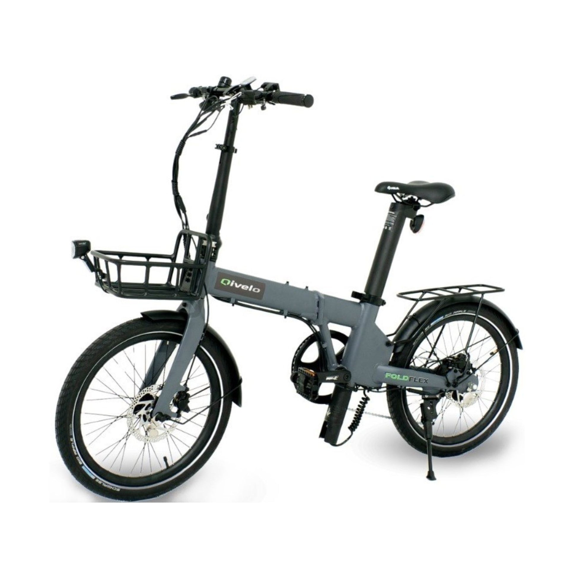 Elektrische vouwfiets Qivelo Foldflex lichtgewicht 20 inch