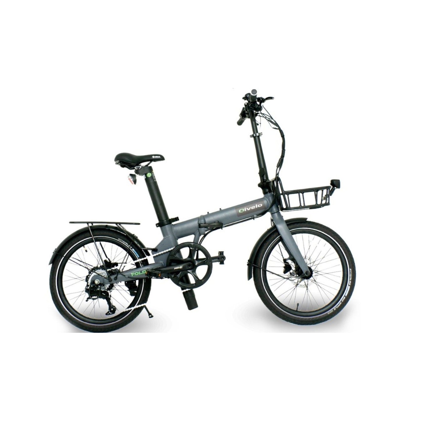 Elektrische vouwfiets Qivelo Foldflex lichtgewicht 20 inch