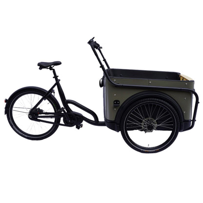 Elektrische bakfiets 3 wielen Royal 3W Premium Plus met ruime kunststof bak
