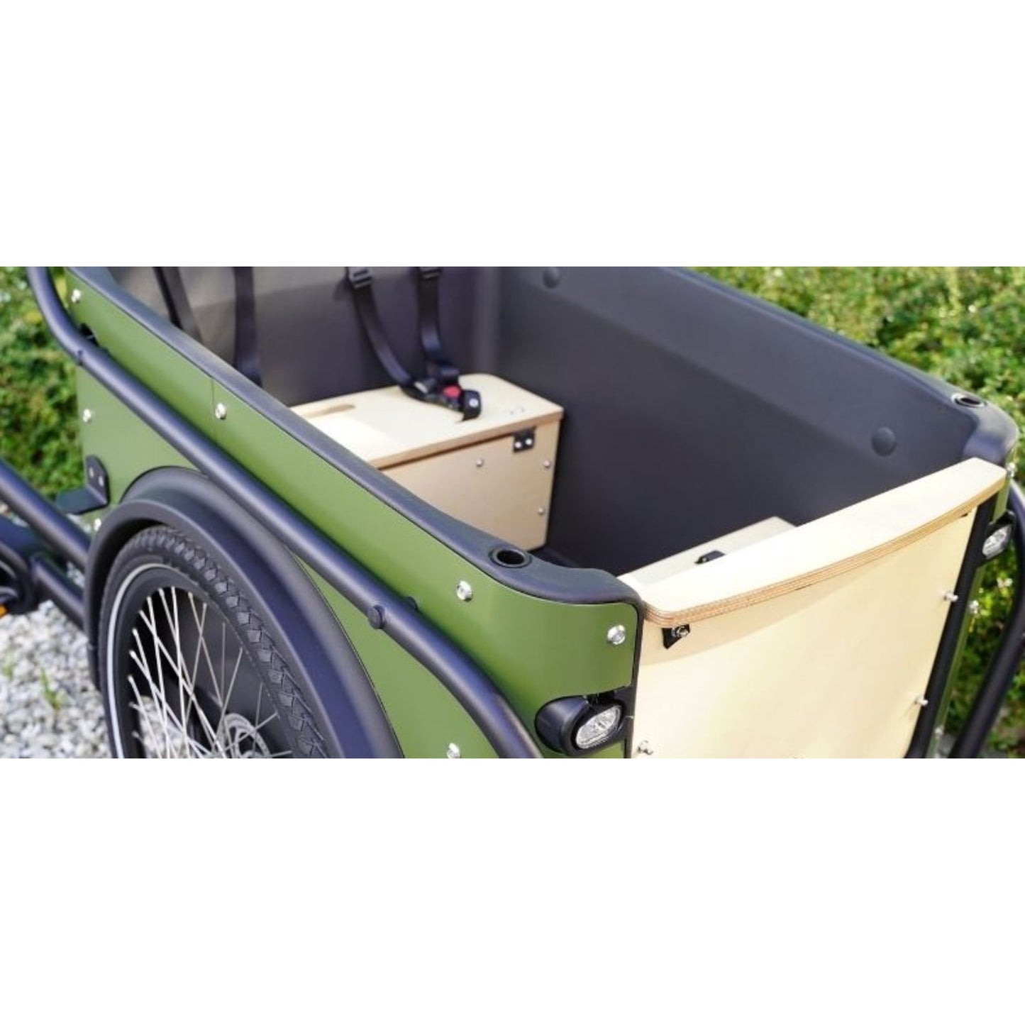 Elektrische bakfiets 3 wielen Royal 3W Premium Plus met ruime kunststof bak