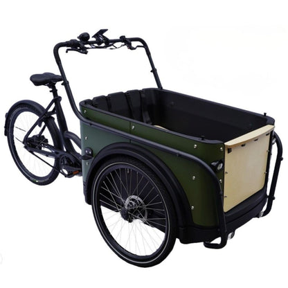 Elektrische bakfiets 3 wielen Royal 3W Premium Plus met ruime kunststof bak