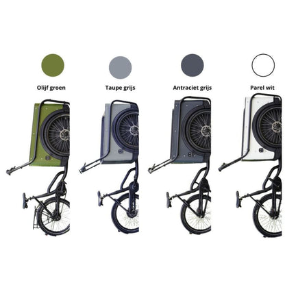 Elektrische bakfiets 3 wielen Royal 3W Premium Plus met ruime kunststof bak