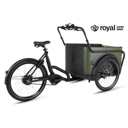 Elektrische bakfiets 3 wielen Royal 3W Premium Plus met ruime kunststof bak