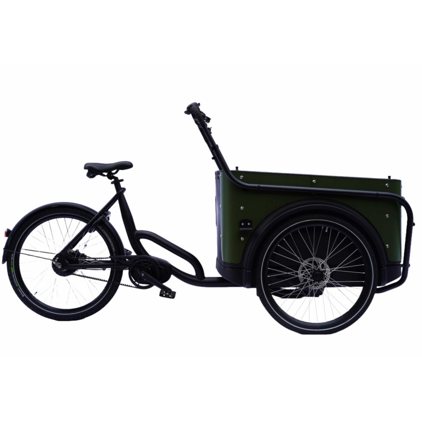 Elektrische bakfiets 3 wielen Royal 3W Premium Plus met ruime kunststof bak