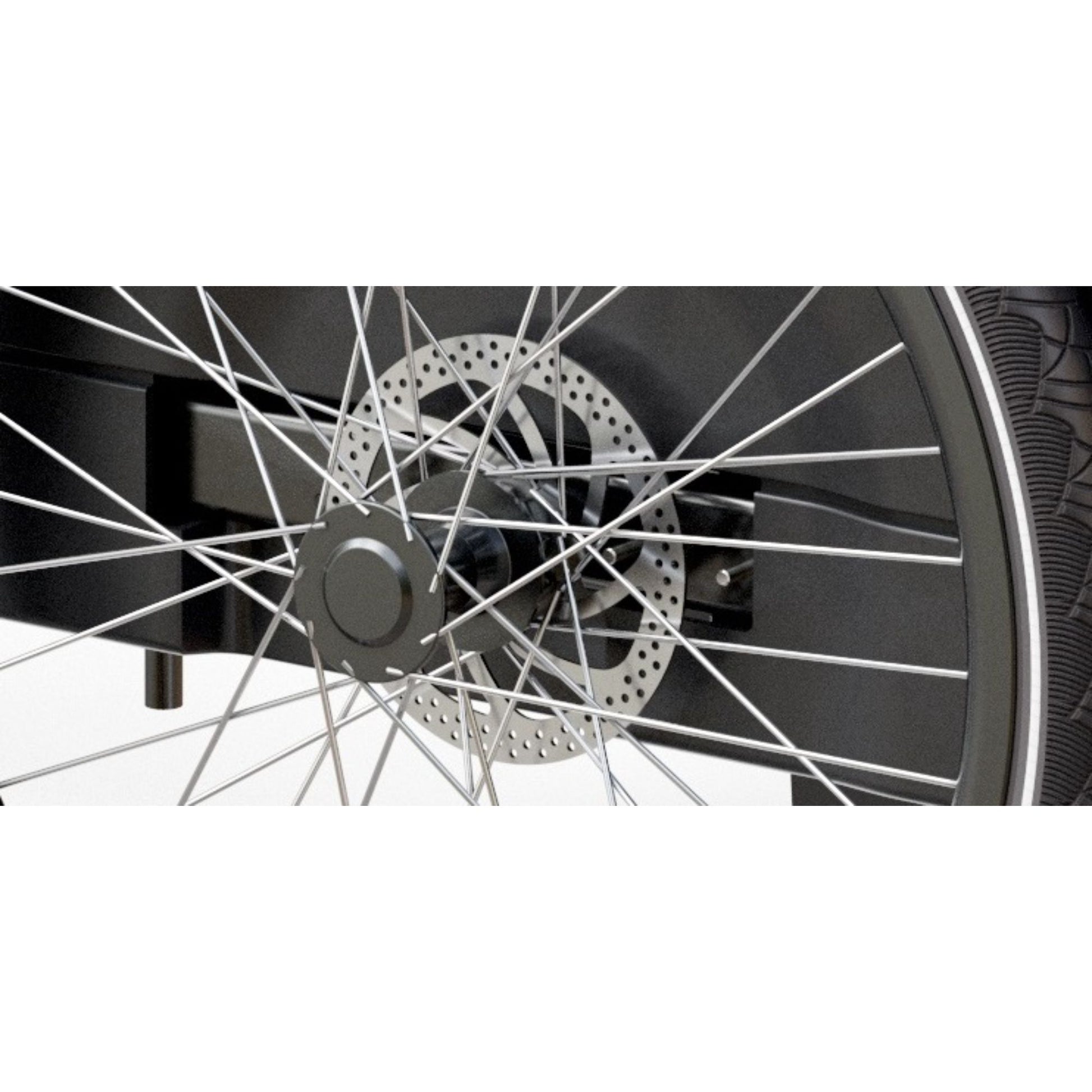 Elektrische bakfiets 3 wielen Royal 3W Premium Plus met ruime kunststof bak