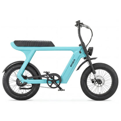 Elektrische fatbike lage instap STOER UrbanX – comfortabel en stijlvol