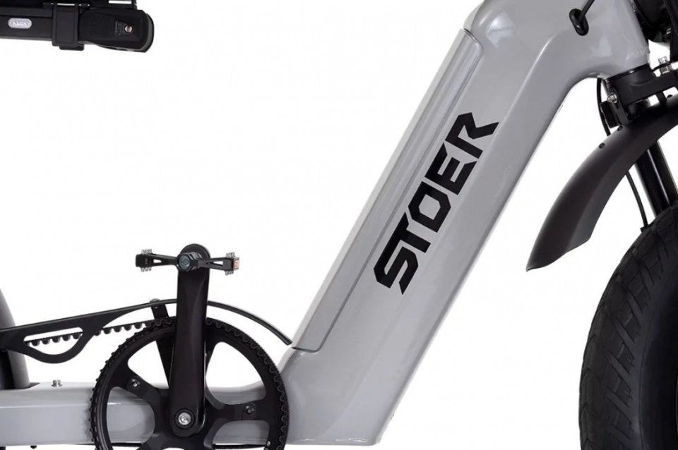 Elektrische fatbike lage instap STOER UrbanX – comfortabel en stijlvol