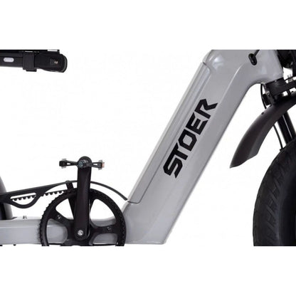 Elektrische fatbike lage instap STOER UrbanX – comfortabel en stijlvol