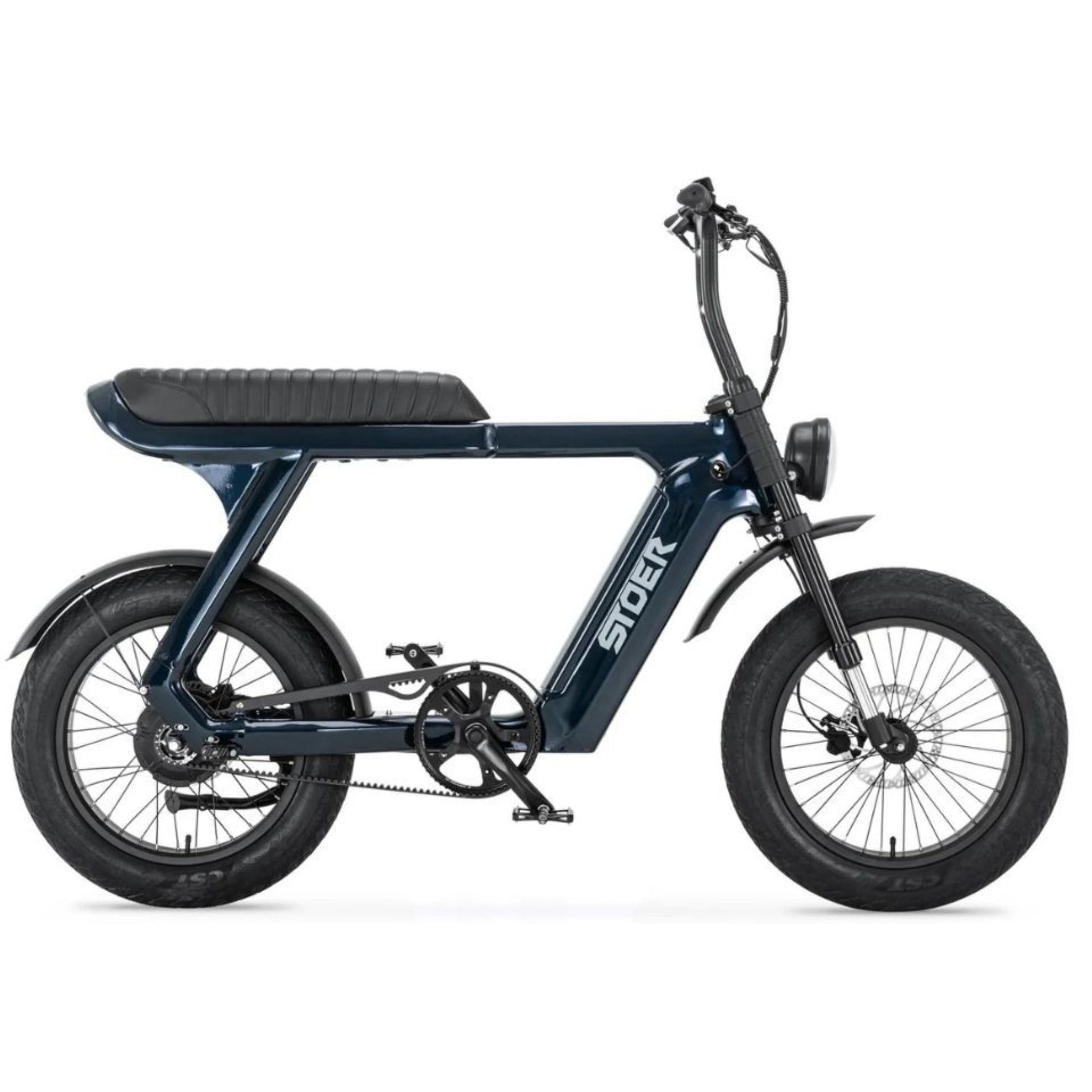 Elektrische fatbike lage instap STOER UrbanX – comfortabel en stijlvol