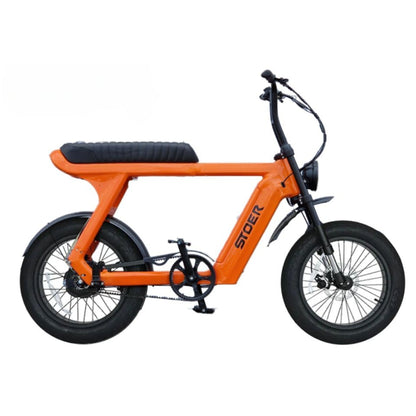 Elektrische fatbike lage instap STOER UrbanX – comfortabel en stijlvol
