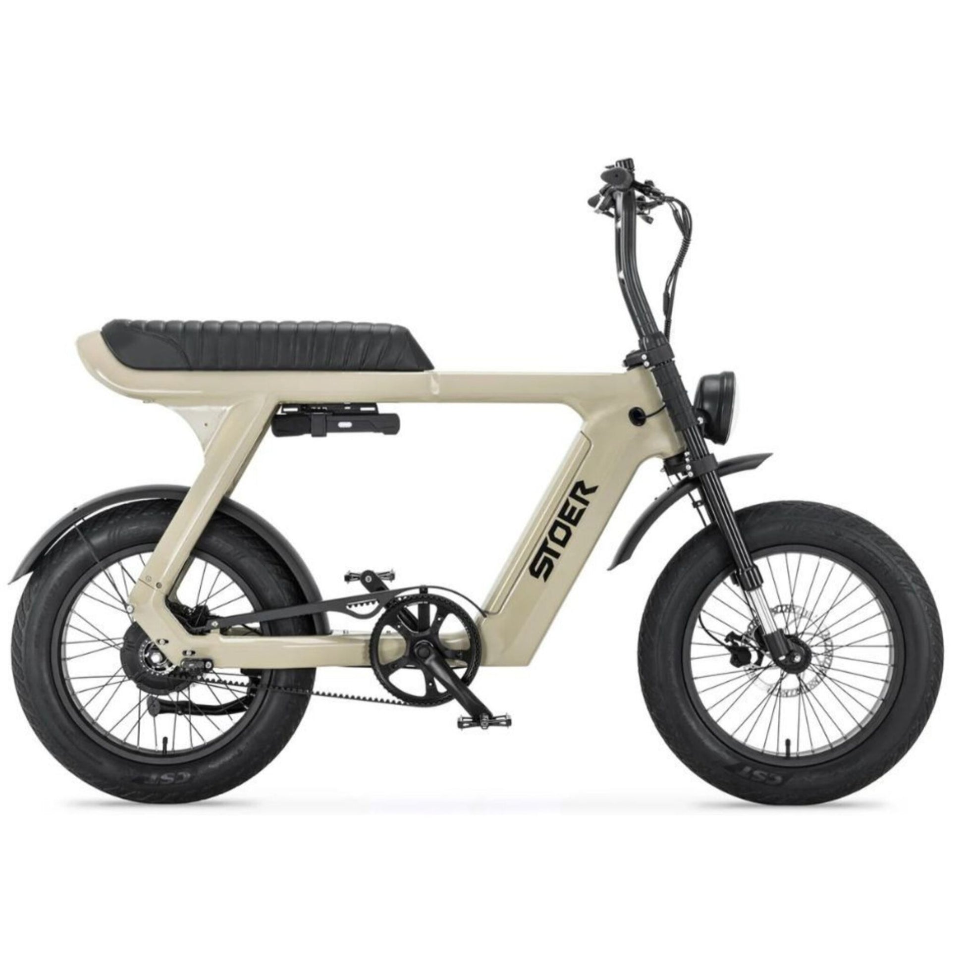 Elektrische fatbike lage instap STOER UrbanX – comfortabel en stijlvol