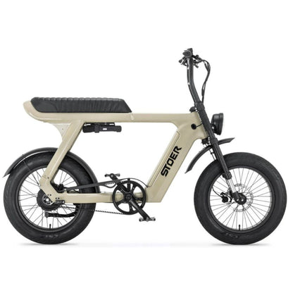 Elektrische fatbike lage instap STOER UrbanX – comfortabel en stijlvol