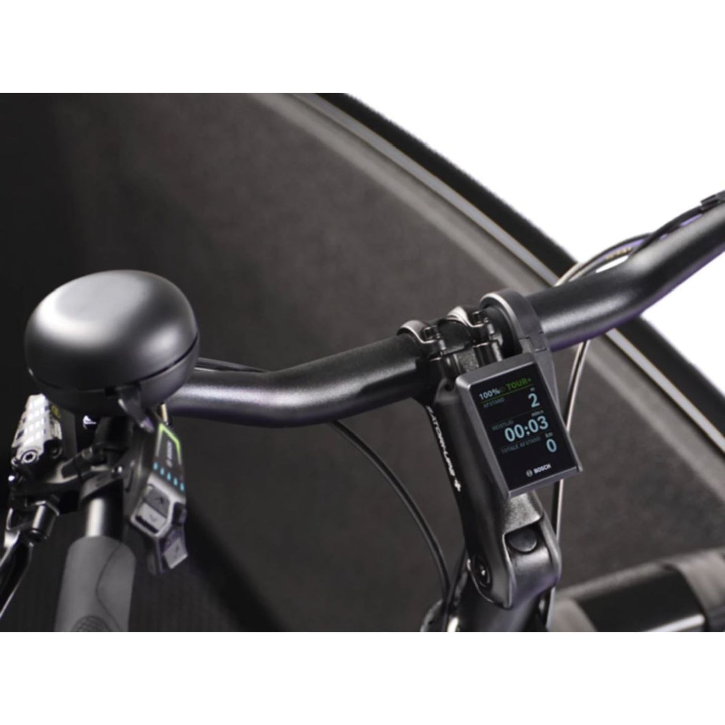 Elektrische bakfiets 2 wielen Urban Arrow FamilyNext Advanced in stadsomgeving