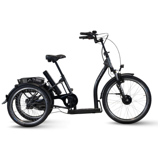 Van Rixtel Compact | Elektrische Driewieler – compact, stabiel en moeiteloos op pad – Antraciet