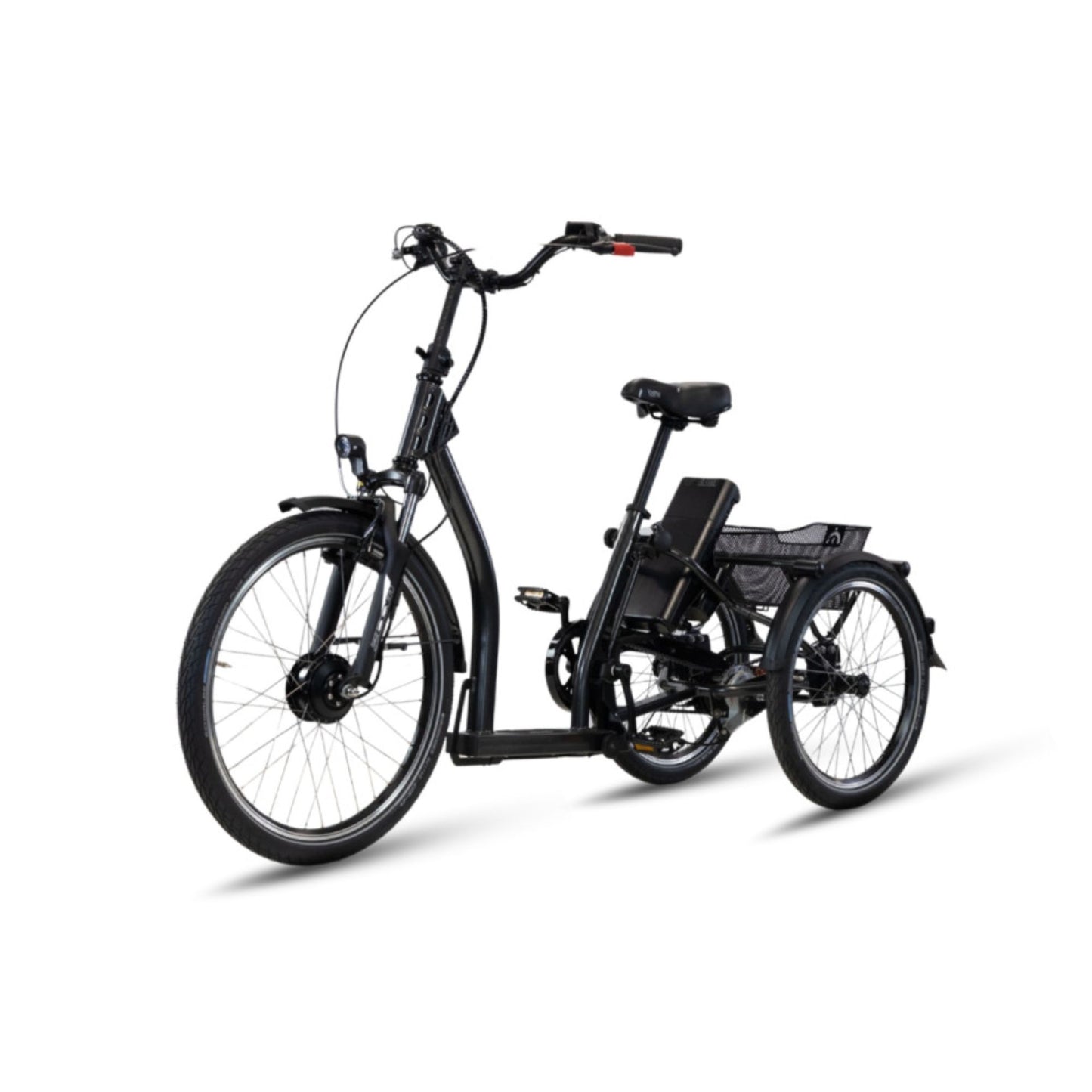 Van Rixtel Compact | Elektrische Driewieler – compact, stabiel en moeiteloos op pad – Antraciet