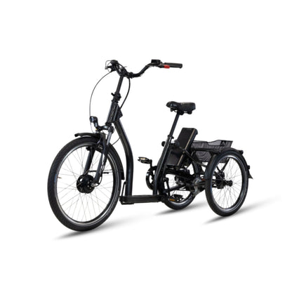 Van Rixtel Compact | Elektrische Driewieler – compact, stabiel en moeiteloos op pad – Antraciet