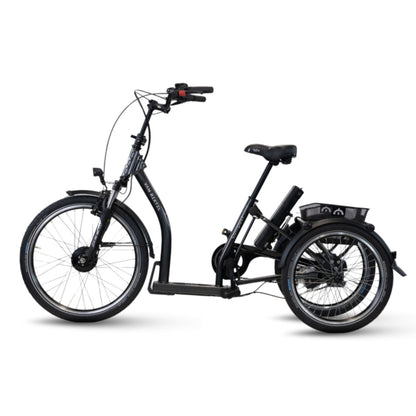 Van Rixtel Compact | Elektrische Driewieler – compact, stabiel en moeiteloos op pad – Antraciet