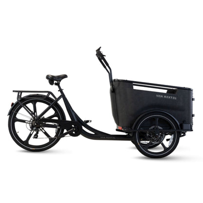 Elektrische bakfiets hond met lage instap en ruime EPP-bak