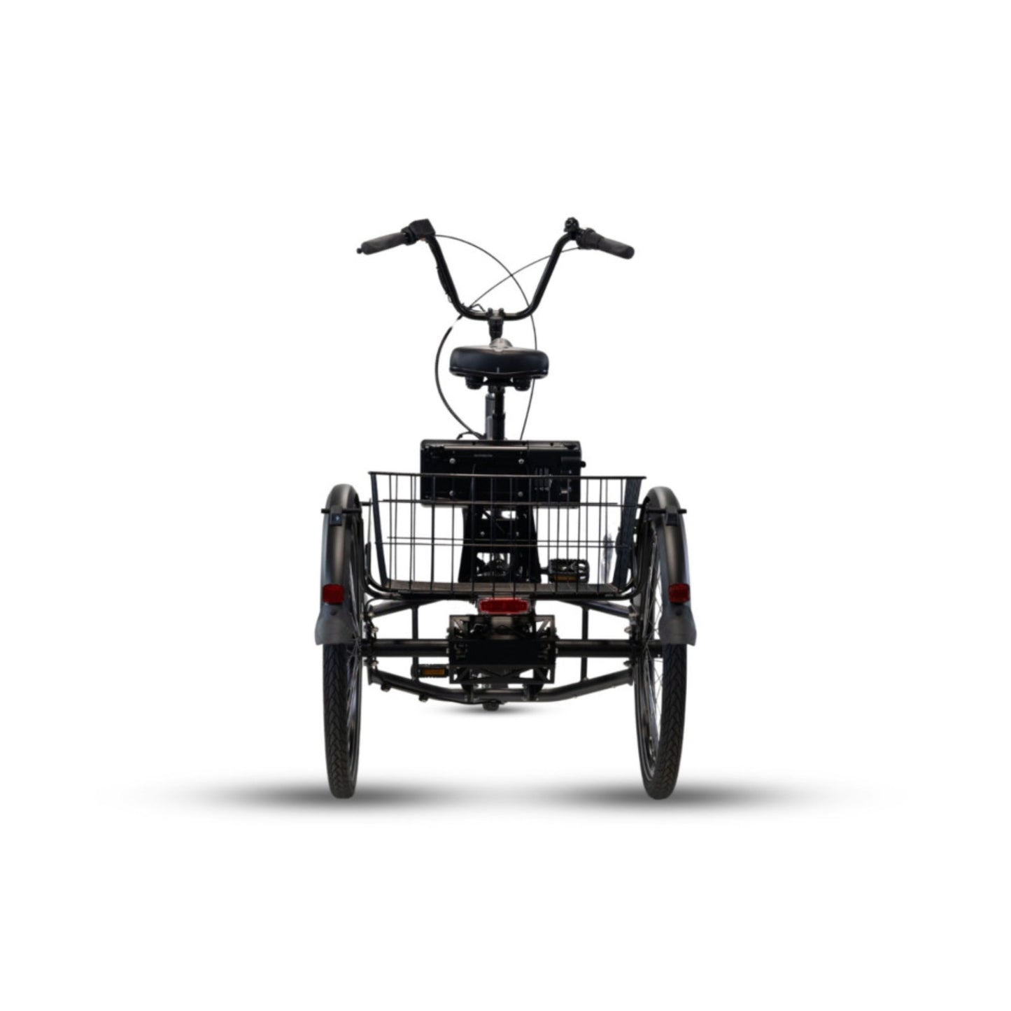 Comfortabele driewieler elektrische fiets voor volwassenen met lage instap