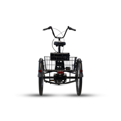 Comfortabele driewieler elektrische fiets voor volwassenen met lage instap
