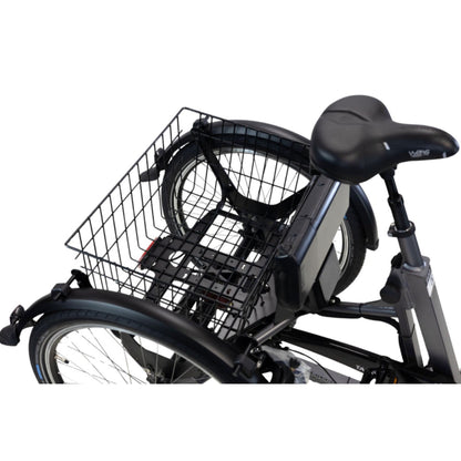 Comfortabele driewieler elektrische fiets voor volwassenen met lage instap