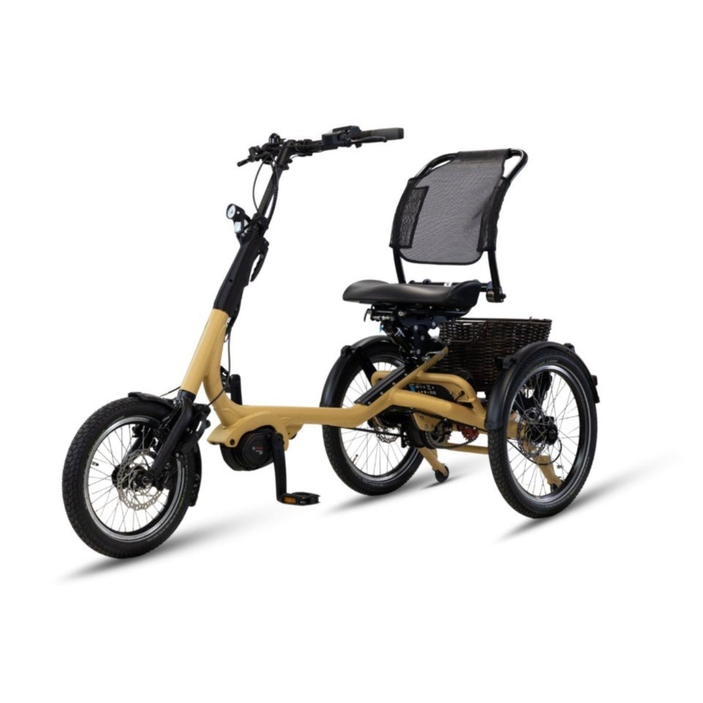 Driewieler elektrische fiets voor volwassenen met lage instap