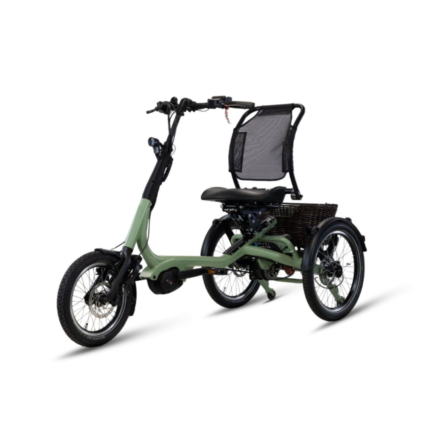 Driewieler elektrische fiets voor volwassenen met lage instap