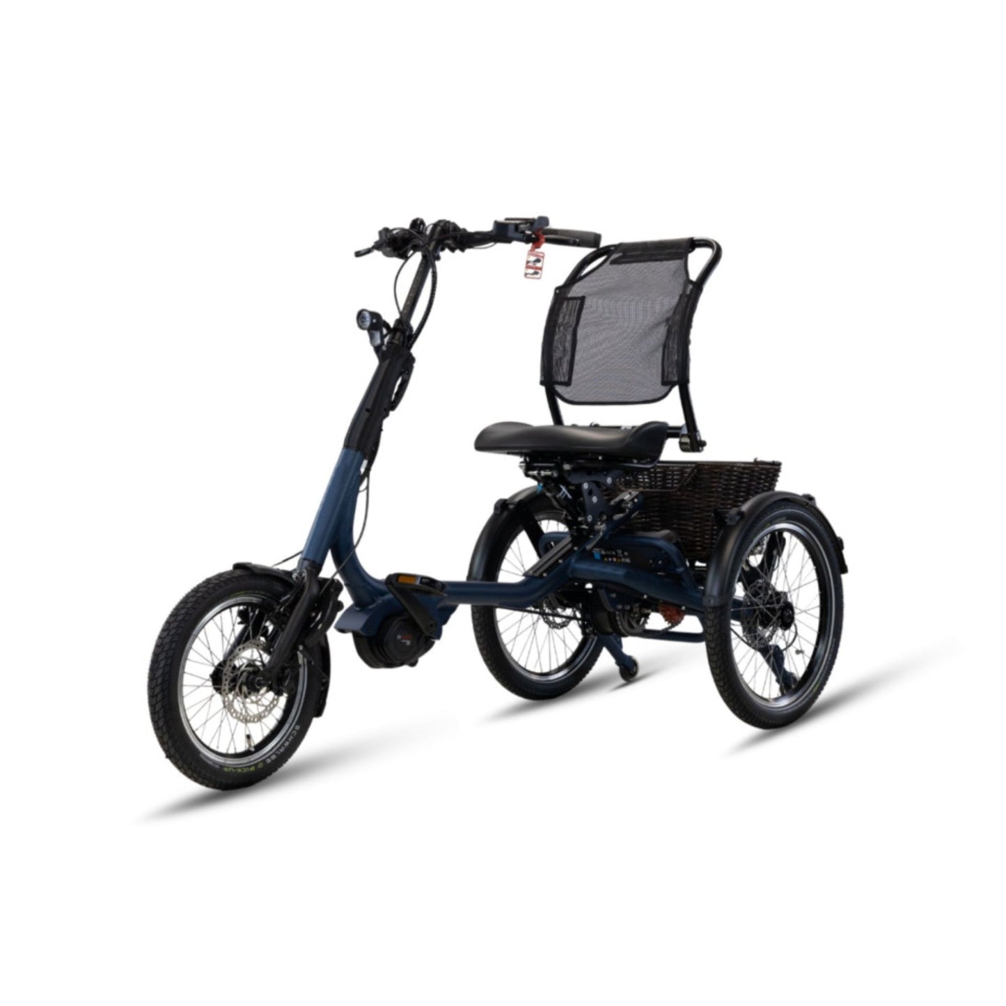 Driewieler elektrische fiets voor volwassenen met lage instap