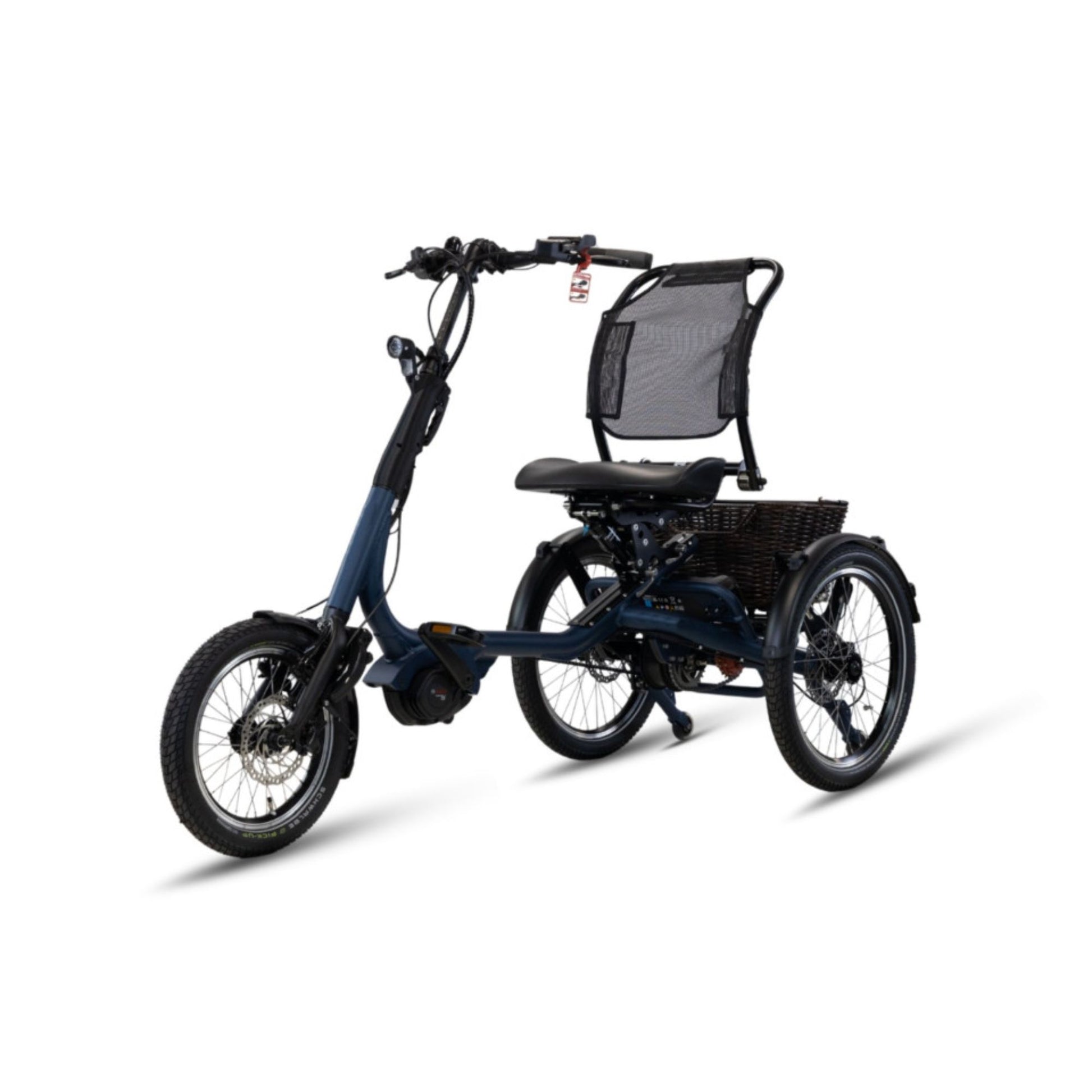 Driewieler elektrische fiets voor volwassenen met lage instap