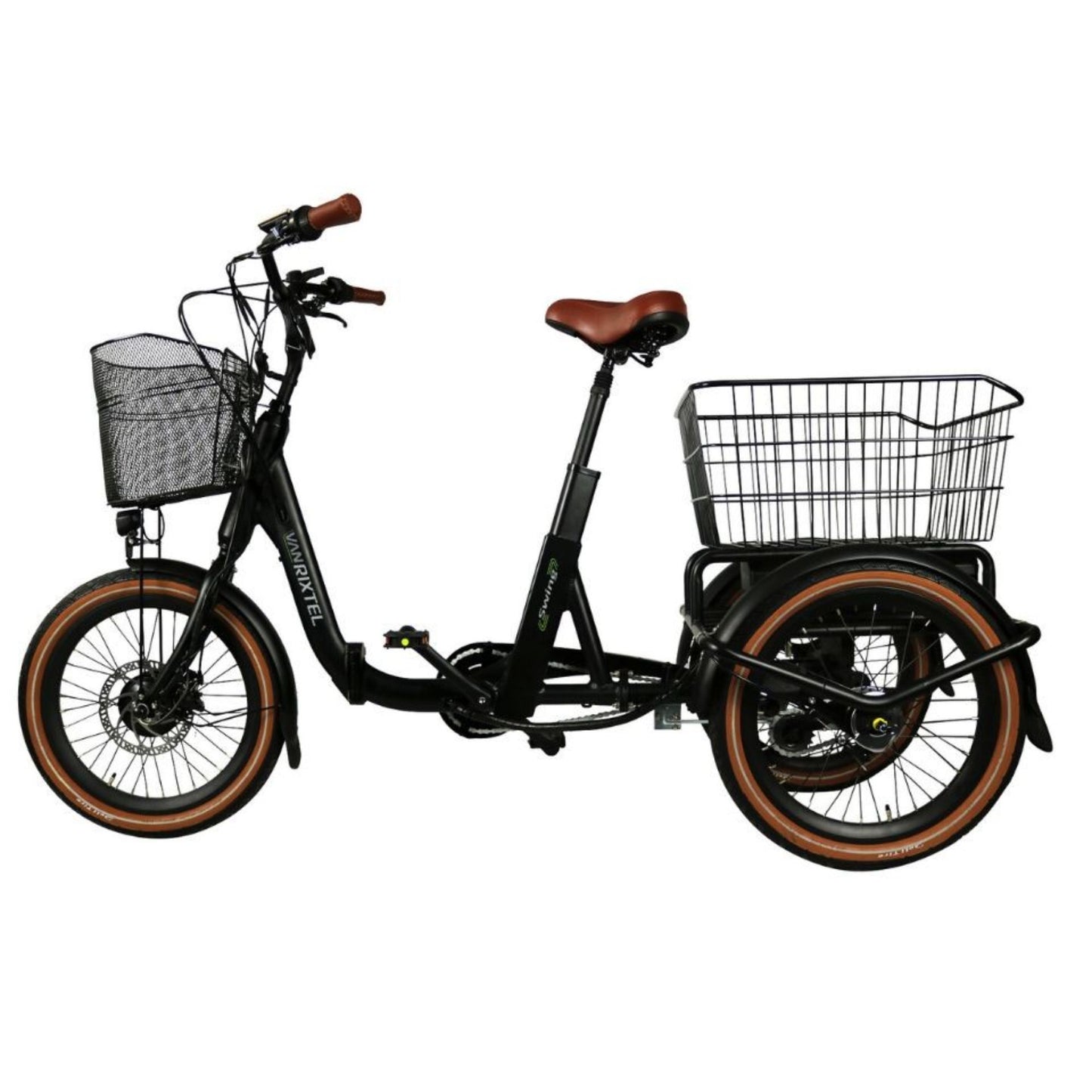 Elektrische driewieler Van Rixtel Swing Compact Fold met swing-functie