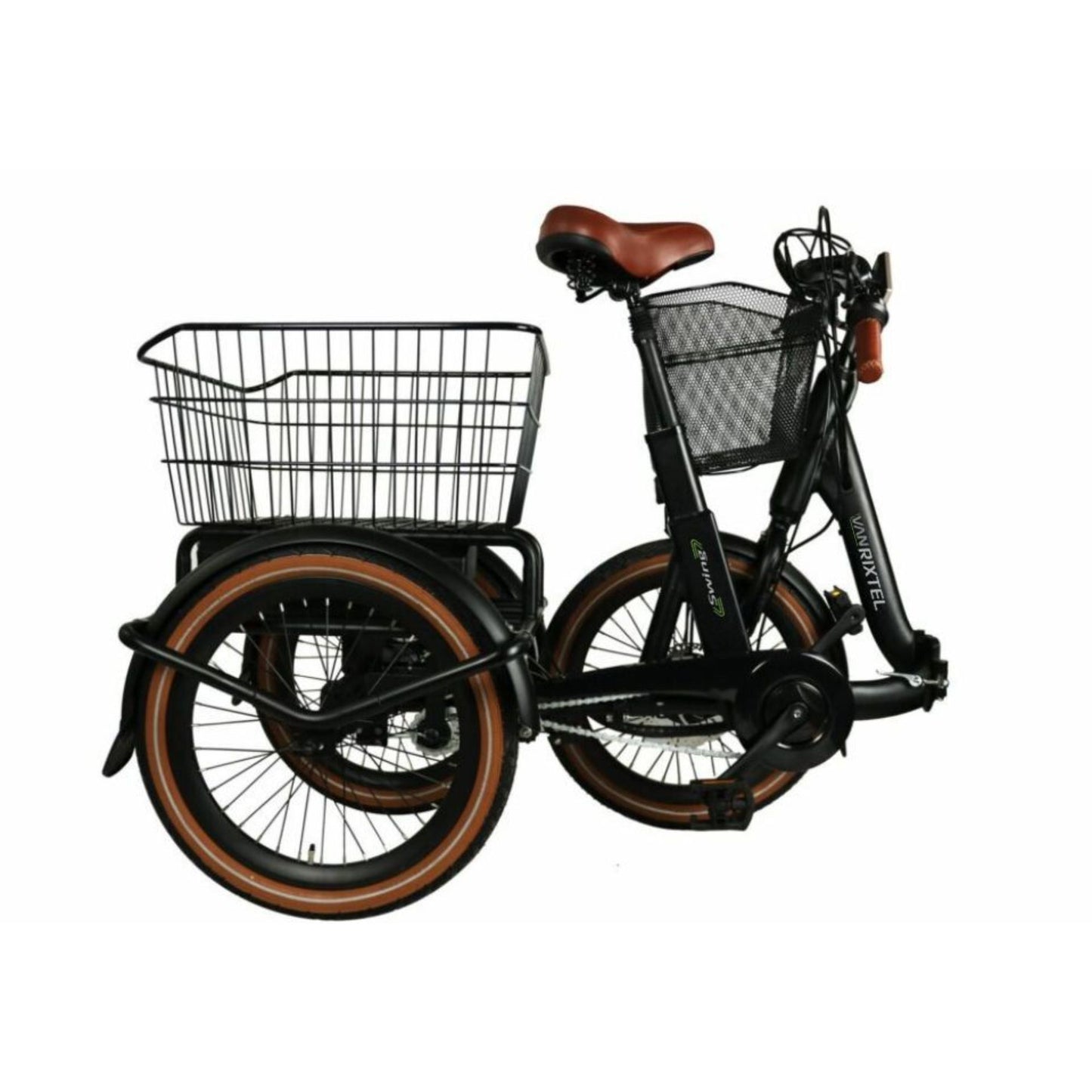Elektrische driewieler Van Rixtel Swing Compact Fold met swing-functie
