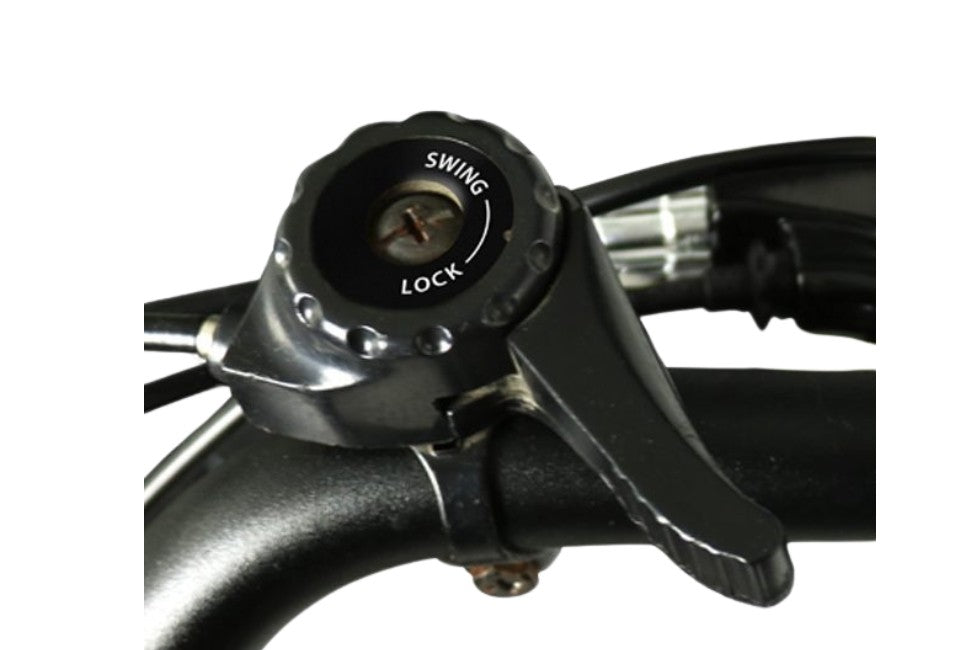 Elektrische driewieler Van Rixtel Swing Compact Fold met swing-functie