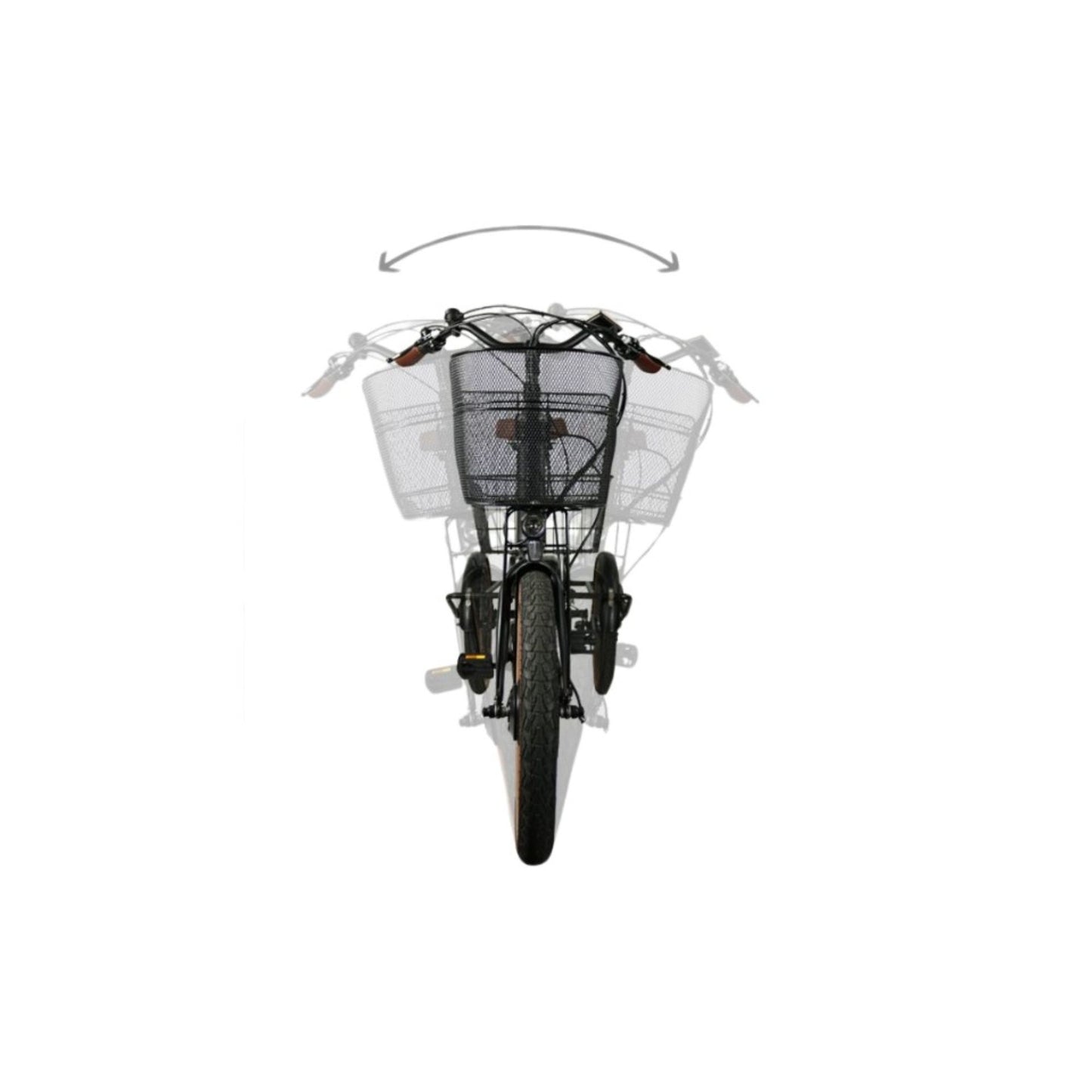 Elektrische driewieler Van Rixtel Swing Compact Fold met swing-functie