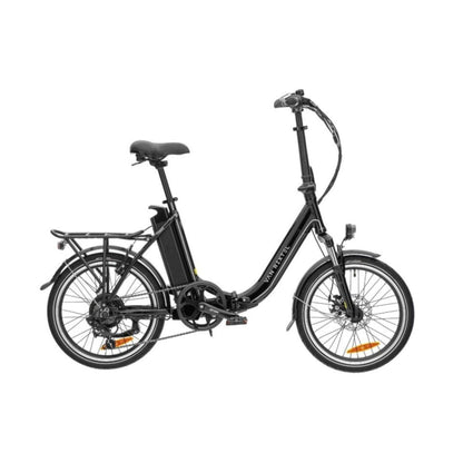 Lichtgewicht elektrische vouwfiets met 20 inch wielen en geveerde voorvork