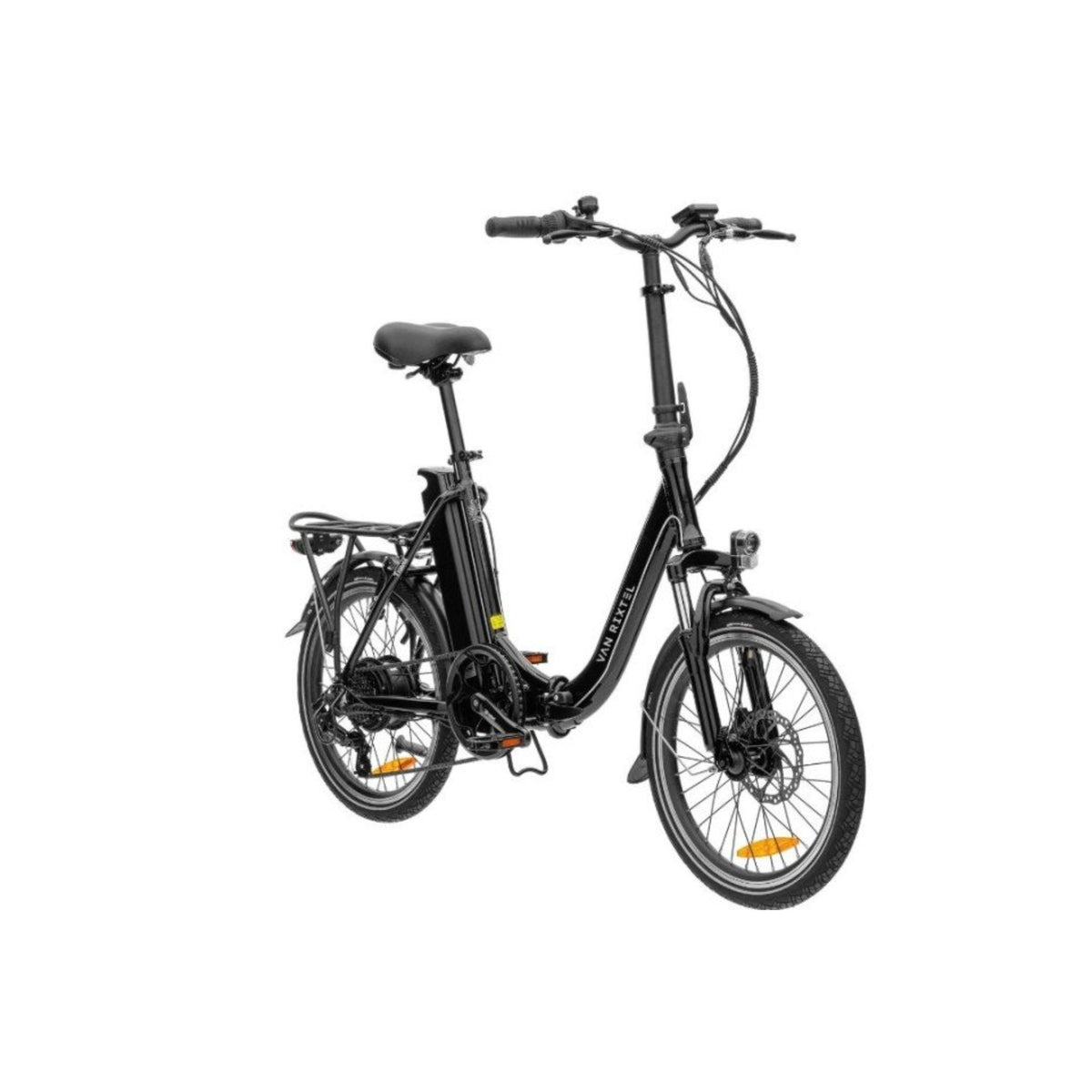 Lichtgewicht elektrische vouwfiets met 20 inch wielen en geveerde voorvork
