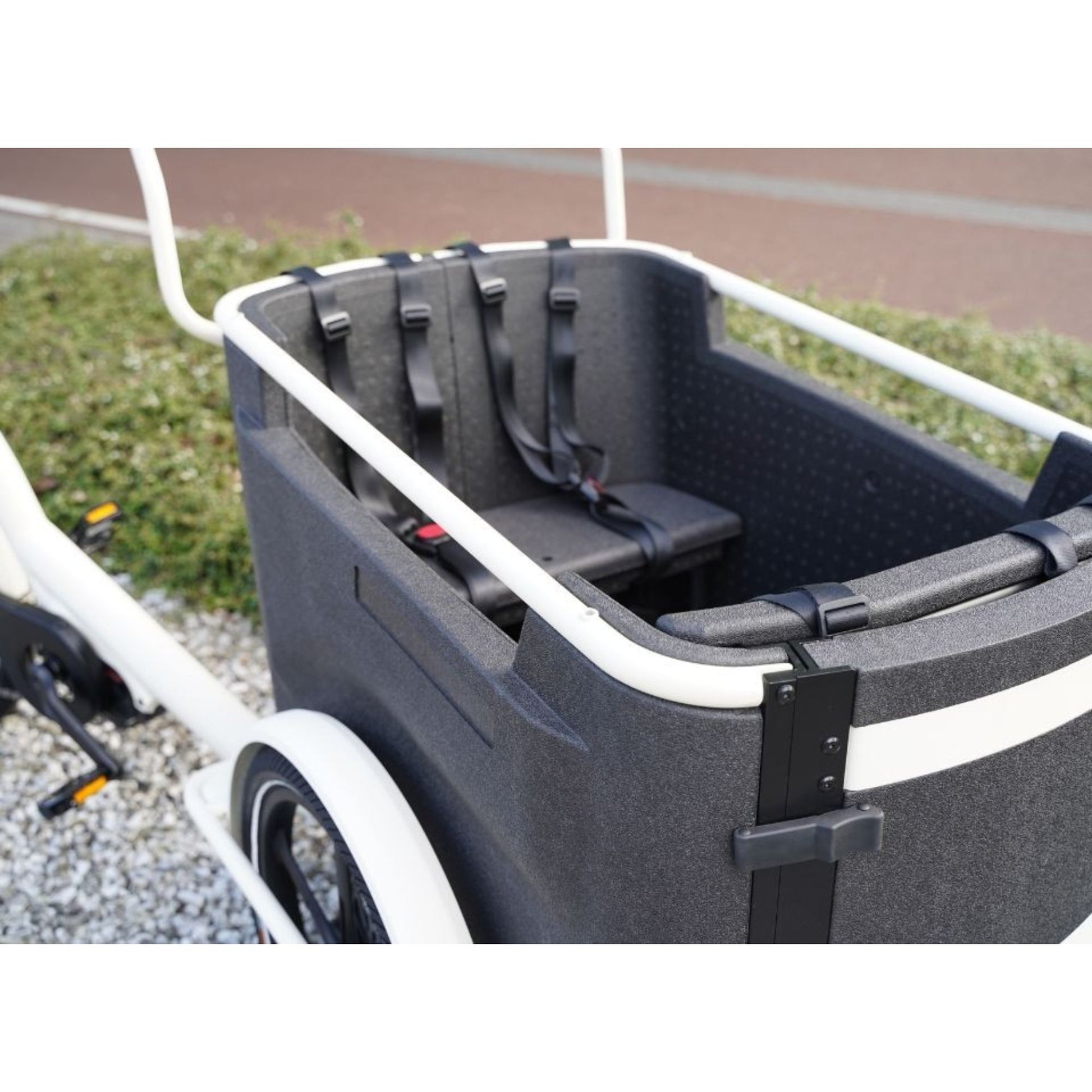 Elektrische bakfiets hond – ruime EPP-bak met instapdeurtje Van Rixtel Urban Plus