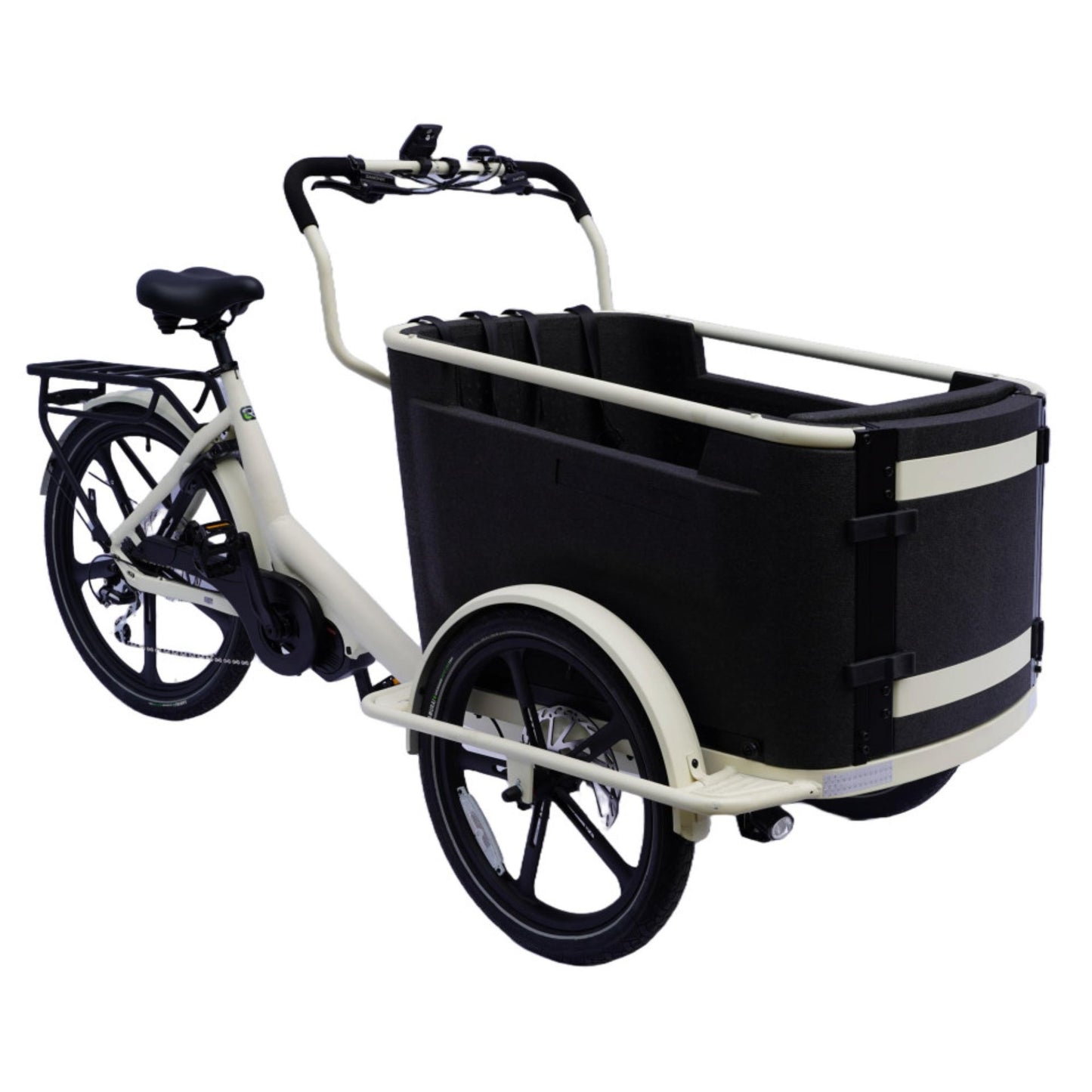 Elektrische bakfiets hond – ruime EPP-bak met instapdeurtje Van Rixtel Urban Plus