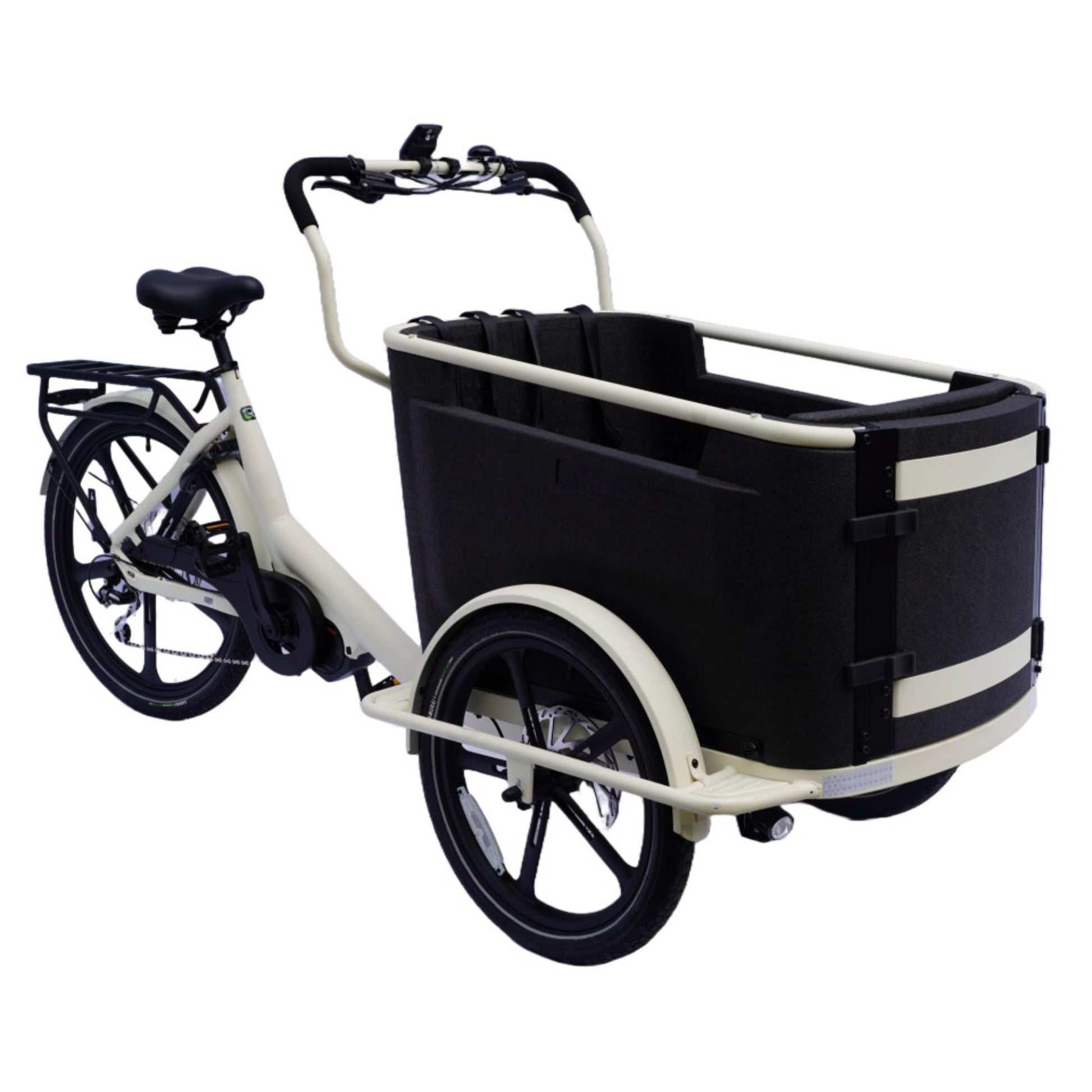 Elektrische bakfiets hond – ruime EPP-bak met instapdeurtje Van Rixtel Urban Plus