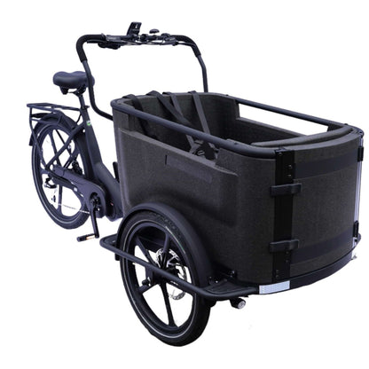 Elektrische bakfiets hond – ruime EPP-bak met instapdeurtje Van Rixtel Urban Plus
